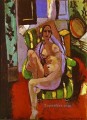 Desnudo sentado en un sillón Fauvismo